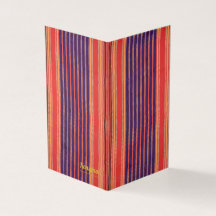 コニモイカラフルストライプ折り畳みカード