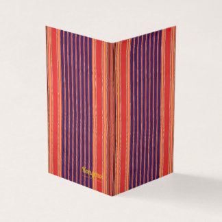 コニモイカラフルストライプ折り畳みカード