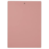 コニャック無地のカラーミニマリスト平野モダン クリップボード (裏面)