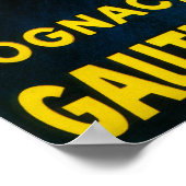 コニャック・ゴーティエの宣伝ポスターFrance ポスター (角)