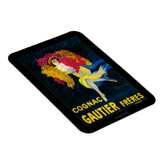 コニャック・ゴーティエの宣伝ポスターFrance マグネット (右側)