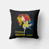 コニャックGautier昇進のPosterFrance クッション (裏面)