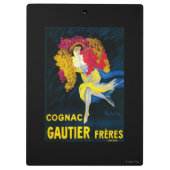 コニャックGautier昇進のPosterFrance クリップボード (裏面)