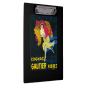 コニャックGautier昇進のPosterFrance クリップボード (右)