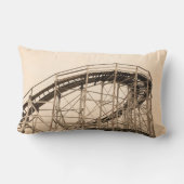 コニーアイランドのジェットコースター ランバークッション (裏面)