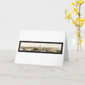 コニーアイランドのニューヨークの写真1907年 カード (黄色い花)