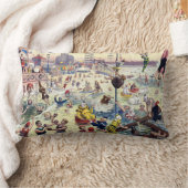 コニーアイランドウォーターカーニバル ランバークッション (ブランケット)