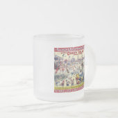 コニーアイランドウォーターカーニバル, 1898 フロストグラスマグカップ (正面右)