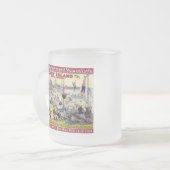 コニーアイランドウォーターカーニバル, 1898 フロストグラスマグカップ (正面左)