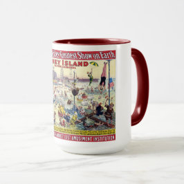 コニーアイランドウォーターカーニバル, 1898 マグカップ