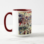 コニーアイランドウォーターカーニバル, 1898 マグカップ (左)