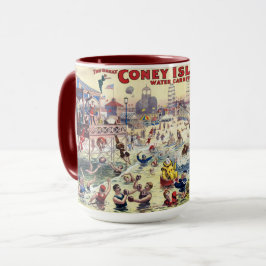 コニーアイランドウォーターカーニバル, 1898 マグカップ