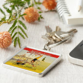 コニーアイランドサイドショーポスター キーホルダー (側面)