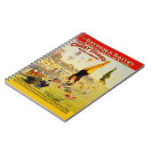 コニーアイランドサイドショーポスター ノートブック (左側)