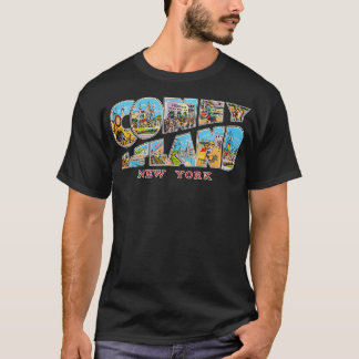 コニーアイランドニューヨークNYヴィンテージレトロ土産 Tシャツ