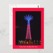 コニーアイランドハガキ ポストカード (正面/裏面)