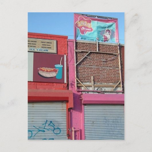 コニーアイランドハガキ ポストカード (正面)