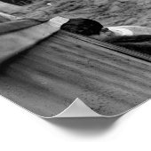 コニーアイランドビーチシーン ポスター (角)