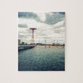 コニーアイランドビーチパノラマ ジグソーパズル