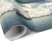 コニーアイランドビーチパノラマ ラッピングペーパー (ロールコーナー)