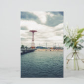 コニーアイランドビーチパノラマ 便箋 (スタンド正面)