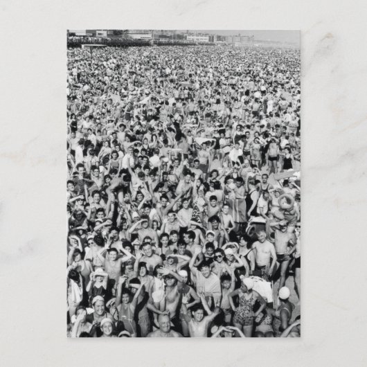 コニーアイランドブライトビーチ ポストカード (正面)