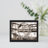 コニーアイランドループループローラーコースター葉書 ポストカード (スタンド正面)