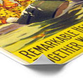 コニーアイランドヴィンテージサーカスアクロバットポスター ポスター (角)