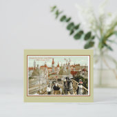 コニーアイランド射撃、 発砲ザチュートアットルナパーク ポストカード (スタンド正面)