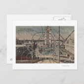 コニーアイランド, NY – シューテスライドを撮影 ポストカード (正面/裏面)