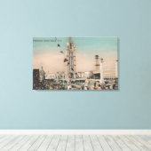 コニーアイランド， NY – ドリームランドライド キャンバスプリント (インサイチュ (ウッドフロア))