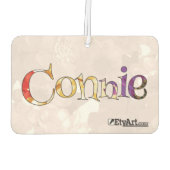 コニーカラフルおもしろいフレッシュナー：キュウリ – ミント カーエアーフレッシュナー (裏面)