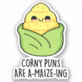 コニーパンはトウモロコシのパンおもしろいである シール (正面)