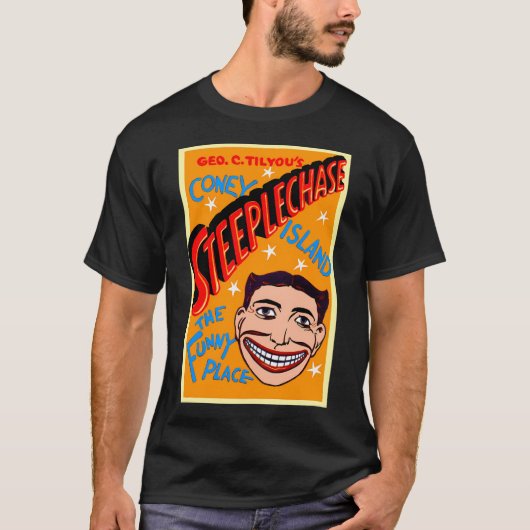 コニー島の障害競走 Tシャツ (正面)