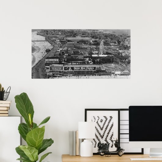 コニー島 ポスター (ホームオフィス)