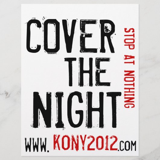 コニー2012 フライヤー  Cover the Night (正面)