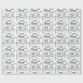 コニー ラッピングペーパー (フラット)