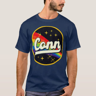 コネインレインボーイン宇宙ヴィンテージスタイル Tシャツ