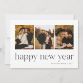 コネクション | 3 フォト ニューイヤー シーズンカード (正面)