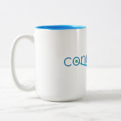 コネクター- 2つの調子のマグ ツートーンマグカップ (左)