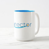 コネクター- 2つの調子のマグ ツートーンマグカップ (正面右)