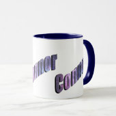 コネクタ、名前、ロゴ、 マグカップ (正面右)