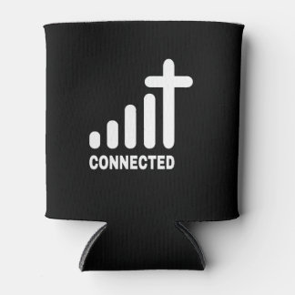 コネクテッドおもしろい- Christian Jesus Christ Pe 缶クーラー