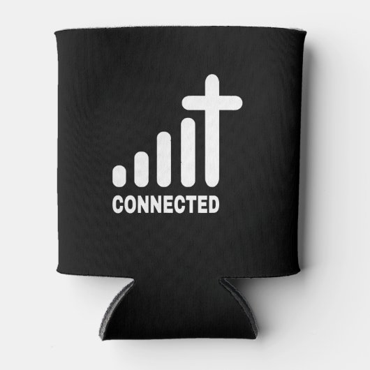 コネクテッドおもしろい- Christian Jesus Christ Pe 缶クーラー (正面)