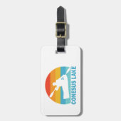 コネサスレイクニューヨークカヤック ラゲッジタグ (正面縦)