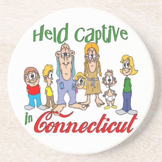 コネチカットおもしろいトレーラーパークサンドストーンコースター コースター (正面)