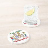 コネチカットおもしろいトレーラーパークサンドストーンコースター コースター (側面)