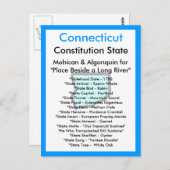 コネチカットについて ポストカード (正面/裏面)