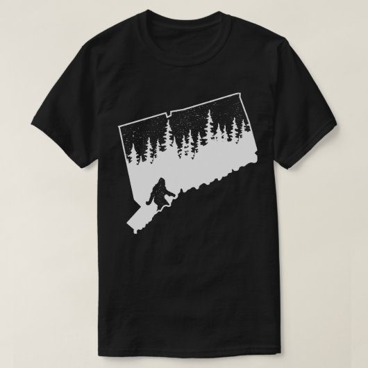 コネチカットのギフトTシャツ Tシャツ (デザイン正面)
