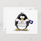 コネチカットのペンギン ポストカード (正面/裏面)